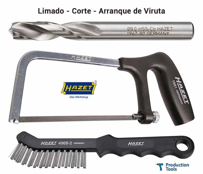 herramientas manuales para Limado - Corte - Arranque de Viruta hazet